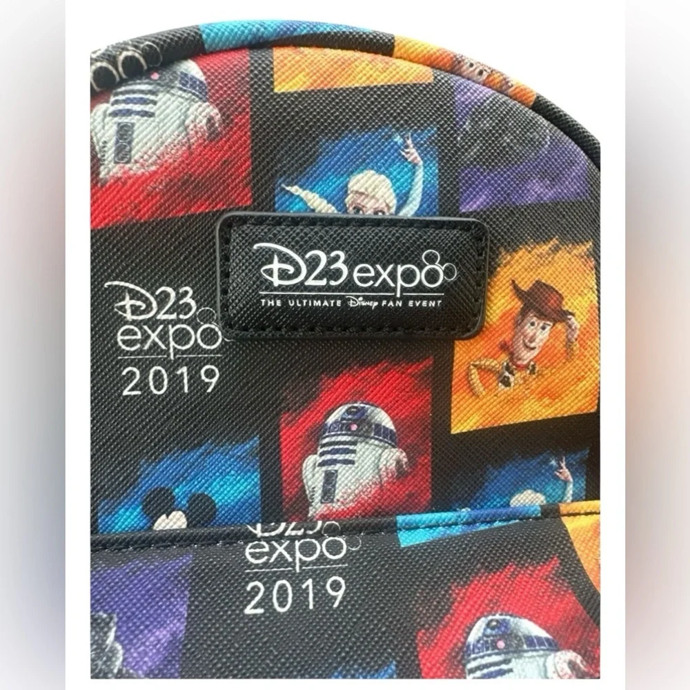 Disney Parks D23 Expo 2019 Exclusive All-Over Print Mini Backpack